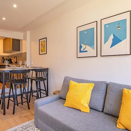 Chamois Blanc Rosieres- Bright 1 Bed With Amazing Views Chamonix